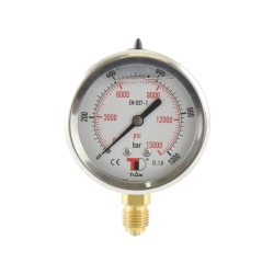 63MM PRESSURE GAUGE 0-1000BAR