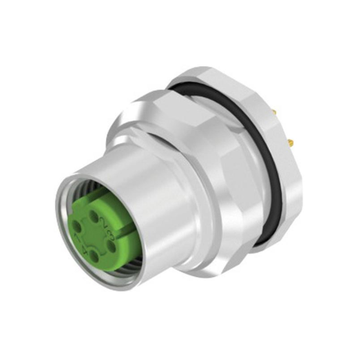 4pin InCab Socket M12 Green