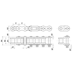 ASA100-1 HV CHAIN 5M BOX