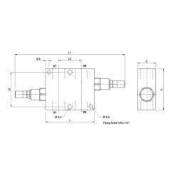 3/8&quot; Cross Line Relief Valve