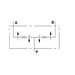 50/50 Flow divider 6-10L