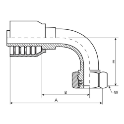 70SERIES INSERT 1&quot;XM36 90*-F