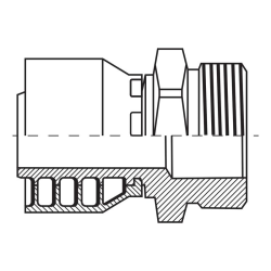 70SERIES 1/2&quot;INSERTX1.1/16&quot;(M)