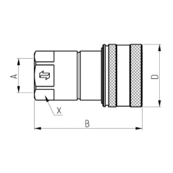 ANV1GASF Coupling