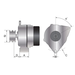 Lichtmaschine IA1547