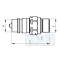 Connector - M24x1.5 - CPV-CNV series