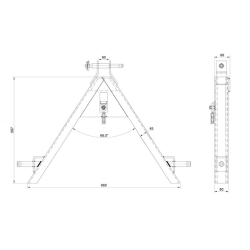 A FRAME 600X870MM