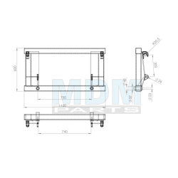 BALE FRAME (FRAME ONLY)