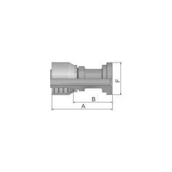 48SERIES INSERT 3/4"X1"SAE