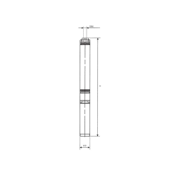 Borehole pump