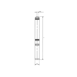 Borehole pump