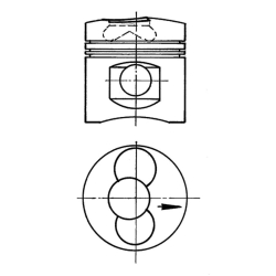 CYLINDER/PISTON REF. NO. 02931959