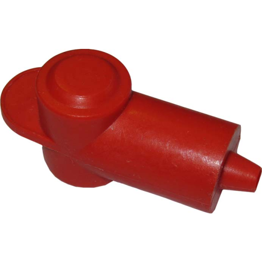 Rubber Cover Angled Red Small