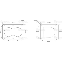 Cargo eyelets for securing loads, simple