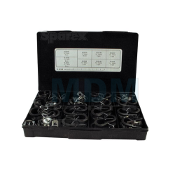 Clamps assortment gummed