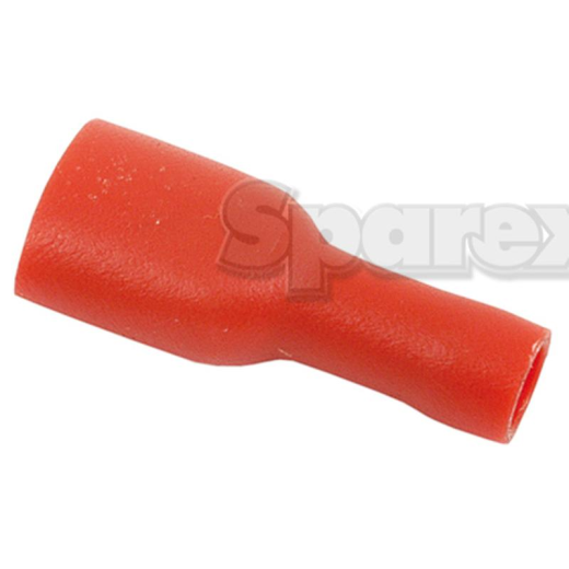 Cable lug 6.3mm red (50)