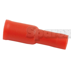 Cable lug 4.0mm red (50)