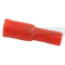 Cable lug 4.0mm red (50)