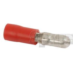 Cable lug 4.0mm red (100)