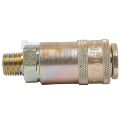 AIRLINE-1/4"BSPT COUPLER M