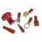 Cable connector assortment red 0.5-1.5