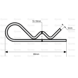 3mm stainless steel cotter pin