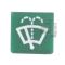 Button symbol (green / windscreen washer)