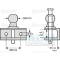 Combination coupling 3000 kg orange