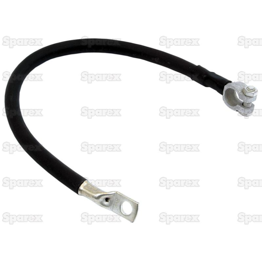 Battery cable 50mm² 450mm (with pole clamp)