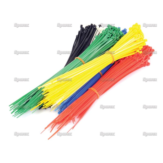 Cable ties 600 assorted