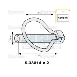 Cotter pin Agripack (33014)