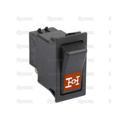 All-wheel rocker switch