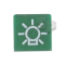 Button symbol (green / light)