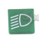 Button symbol (green / light)