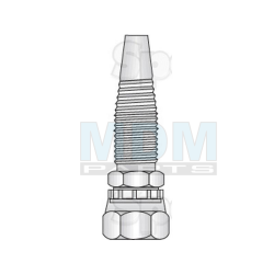 Einschraubstutzen  NW6  1/4" BSP innen