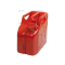 Canister 10 liter metal red flat design