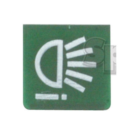 Button symbol (green / light)