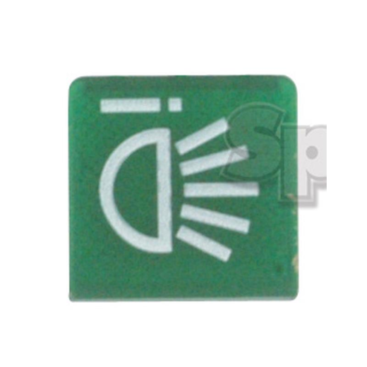 Button symbol (green / light)