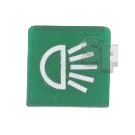 Button symbol (green / light)