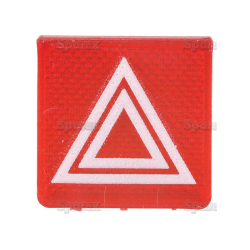 Button symbol (red / hazard warning lights)