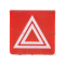 Button symbol (red / hazard warning lights)