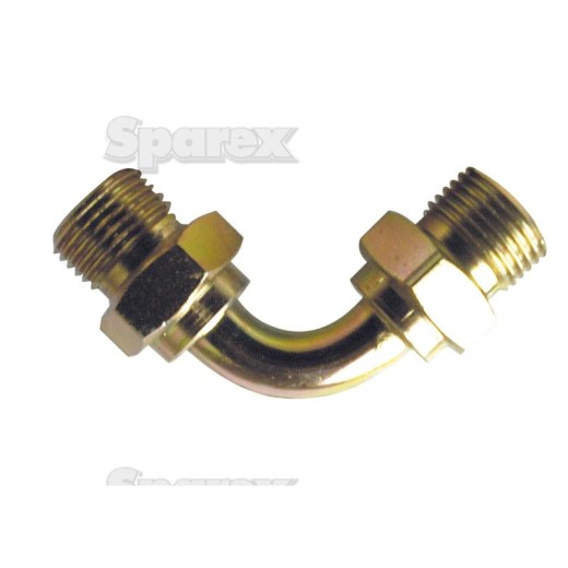 Adapter 90 ° 3/8 "BSP male thread