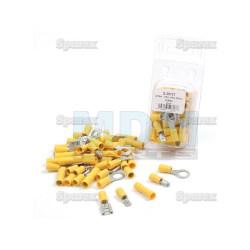 Crimp connector yellow (Agripak)