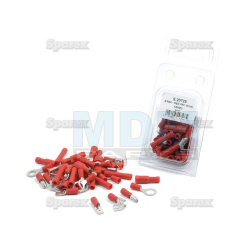 Crimp connector red (Agripak)