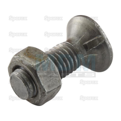 Coulter screw - MM10 x 30mm, strength class: 8.8