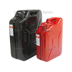 Canister 10 liters metal red