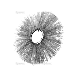 Brush element 20 "x 5" wire