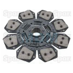 Clutch disc 330mm 6 paddles