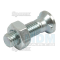 Coulter screw M10 x 30mm