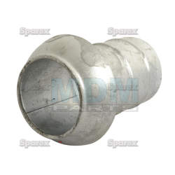 Coupling piece V-part / hose